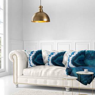 Hængelampe Berceste Opviq, dæmpbar, Messing/guld, Stue/spisestue, Metal, Moderne