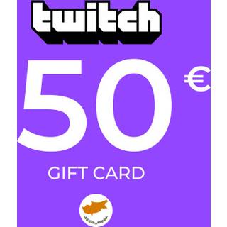 Twitch Gift Card 50 EUR Key - CYPRUS