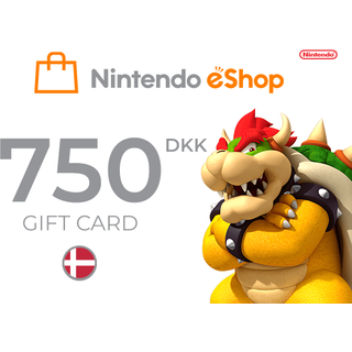 Nintendo eShop Card 750 DKK Key - DENMARK