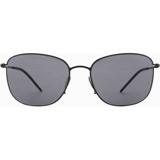 Giorgio Armani Mand AR6168 300187 Solbriller Metal Sort Grå Pillow Normal