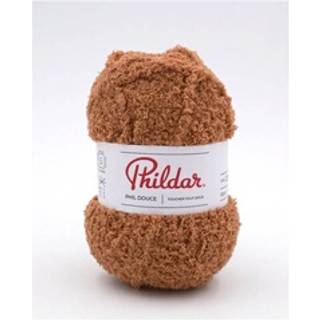 Phildar Douce Cappuccino Indhold:100% Polyester Vægt/længde:50 g = ca. 86 meter Anbefalede pinde:5 mm Strikkefasthed:10 cm x 10 cm = 14 m x 23 r Kan vaskes på maskine, maks. 30°C / Tørres fladt.