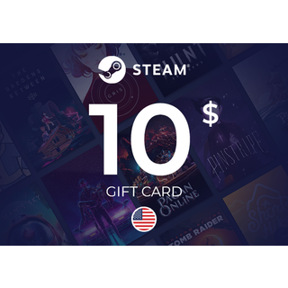 Steam Wallet Gift Card 10 USD Key - UNITED STATES