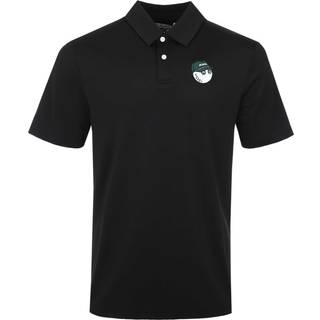 Malbon Fairway Baldwin Polo Shirt in Black - L
