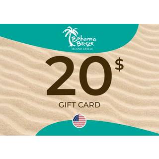 Bahama Breeze Gift Card 20 USD Key - UNITED STATES