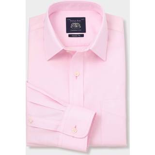 Savile Row Company Savile Row Company klassisk pasform bomuldsdobby strygefri formel skjorte med enkelt manchet - EU 51 Almindelig