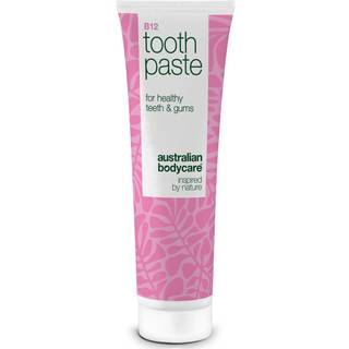 Vitamin B12 Tandpasta  -  mod tør mund og irritation â Vitamin B12 Tandpasta giver frisk ånde og sunde tænder. Styrker emaljen og plejer tandkødet med B12, fluorid og zink. - 1 stk.