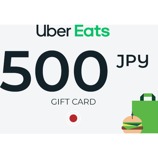 Uber Eats Gift Card 500 JPY Key - JAPAN