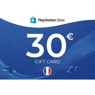 PlayStation Gift Card 30 EUR - FRANCE