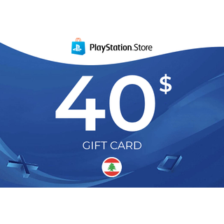 PlayStation Gift Card 40 USD - LEBANON