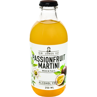 Sir James 101 Passionfruit Martini Mocktail 0% 25 cl.