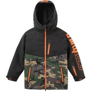 ThirtyTwo Youth Grasser Kids Insulator jakke - S - black/orange