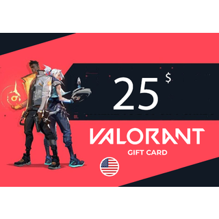 VALORANT Gift Card 25 USD Key - NORTH AMERICA