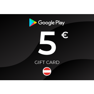 Google Play Gift Card 5 EUR Key - AUSTRIA