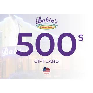 Babin's Seafood House Gift Card 500 USD Key - UNITED STATES