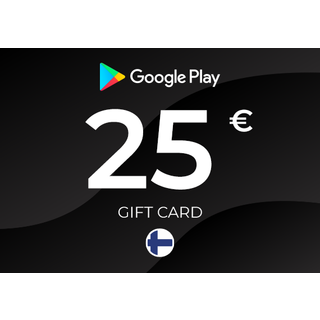 Google Play Gift Card 25 EUR Key - FINLAND