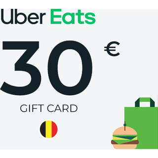 Uber Eats Gift Card 30 EUR Key - BELGIUM
