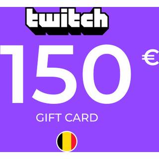 Twitch Gift Card 150 EUR Key - BELGIUM