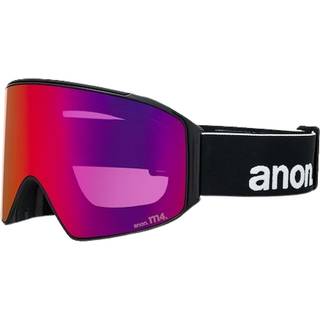 Anon M4S Cylindrical Black +Bonus Lens Briller - Uni - prcv sun red