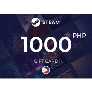 Steam Wallet Gift Card 1000 PHP Key - PHILIPPINES