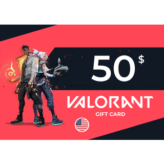 VALORANT Gift Card 50 USD Key - NORTH AMERICA