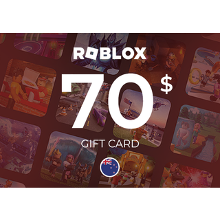 Roblox Card 70 AUD Key - AUSTRALIA