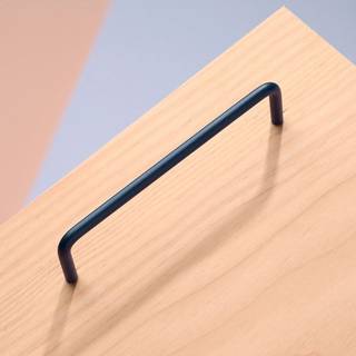 Beslag Design Thread Håndtag - Knopper og dørhåndtag Pulverlakeret Metal Deep Blue - 401049-11