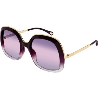 Chloé CH0327S 004 56 Solbriller Kvinder Burgunder - Burgundy - 56mm