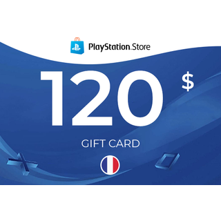 PlayStation Gift Card 120 EUR - FRANCE