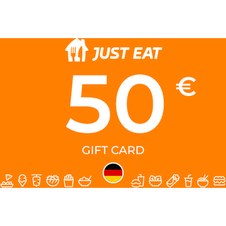 Just Eat Gift Card 50 EUR (DE) Key - GERMANY