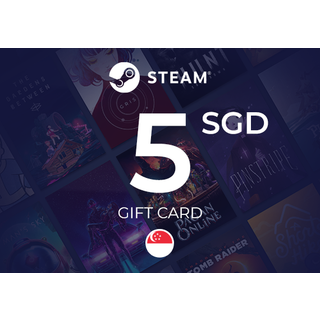 Steam Wallet Gift Card 5 SGD Key - SINGAPORE