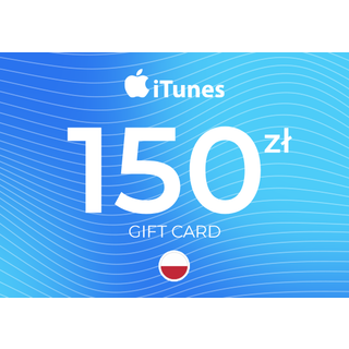 Apple iTunes Gift Card 150 PLN Key - POLAND