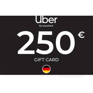Uber Gift Card 250 EUR Key - GERMANY