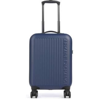 Armani Exchange Maui Kuffert med 4 hjul mørkeblå