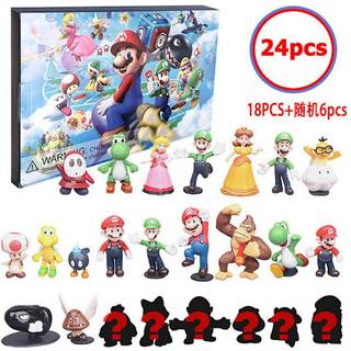 (Super Mario A)Julekalender med søde spilfigurer Super Mario A