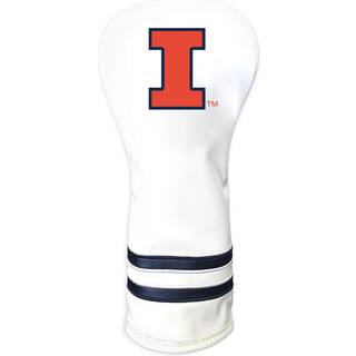 Team Golf NCAA Illinois Fighting Illini Hvid Vintage Fairway Hovedbetrk Hvid Vintage Fairway Golfklub Hovedbetrk Formtilpasning Design Retro De