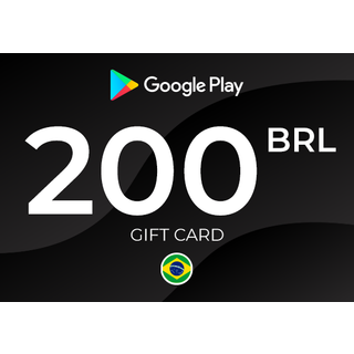 Google Play Gift Card 200 BRL Key - BRAZIL