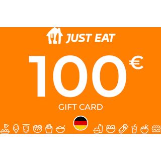Just Eat Gift Card 100 EUR (DE) Key - GERMANY