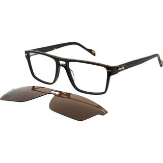 Reebok RBK2003 with Clip-on 101P 56 Briller Mænd Tortoiseshell - Gloss Classic Dark Tortoise - 56mm