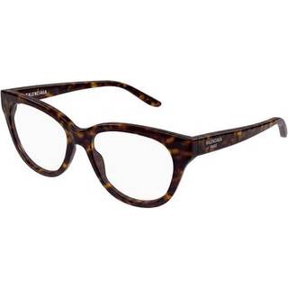 Balenciaga Kvinde BB0441O 002 Optiske stel Acetat Havana Transparent Sommerfugl