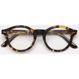 Retrosuperfuture Unisex UUF Numero 129 Burnt Havana Optiske stel Acetat Havana Rund