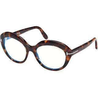 Tom Ford FT6095-B 052 Blue-Light Block 54 Briller Kvinder Tortoiseshell - Dark Tortoise - 54mm