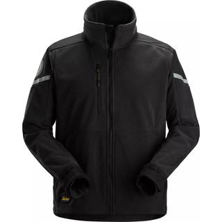 Snickers 8410 Vindtæt fleecejakke i sort - Str. M