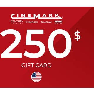 Cinemark Gift Card 250 USD Key - UNITED STATES