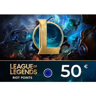 League of Legends Gift Card 50 EUR Key - EU