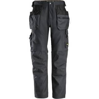 Snickers 6224 allroundwork, canvas+ stretch arbejdsbukser+ med hylsterlommer koksgrå 156