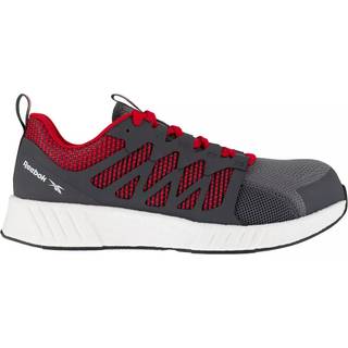 REEBOK Fusion flwexweave grey-red sikkerhedssko m/snørebånd Str. 43