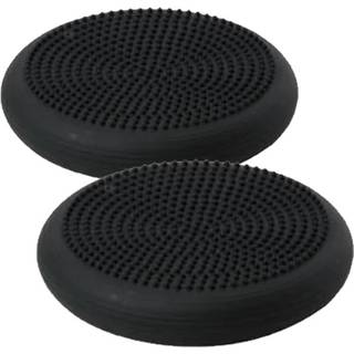 Siddepude, dia. 34 cm, 2 pak, sort/sort