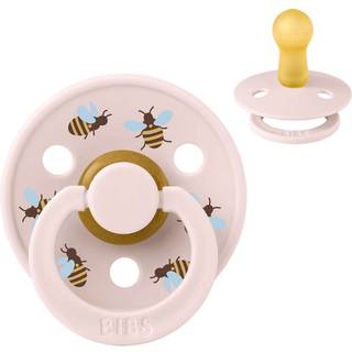 BIBS Rund Colour Sut - Str. 2 - Naturgummi - Studio - Bumblebee - Petal