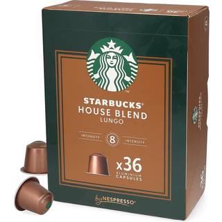 Starbucks | Lungo House Blend - Starbucks® by Nespresso® 36 kapsler