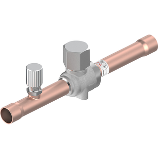 Danfoss GBC 12s H Afspærringskugleventil, 90 bar, m. AP, 1/2'', 8,00 m³/h